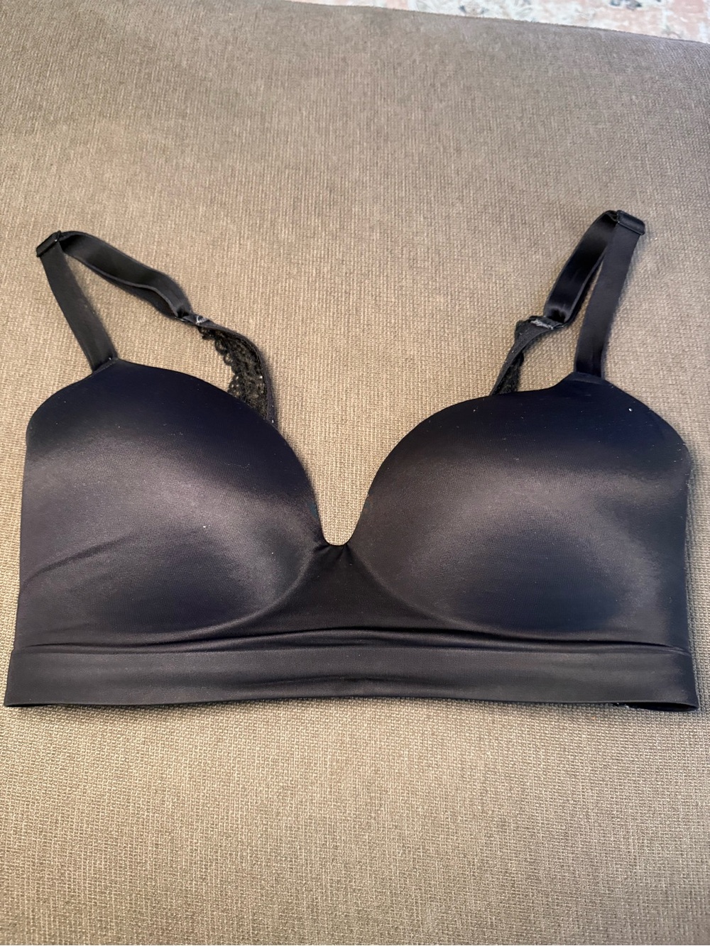 Soma Black Enbliss Luxe Wireless Lace J Hook